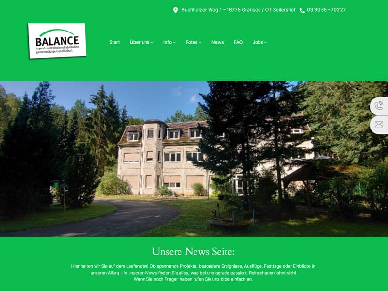 Wordpress Nachbildung der HTML5 Version