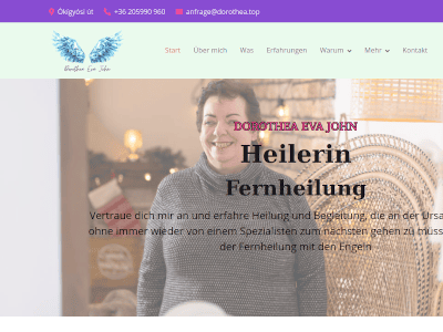 Ferneheilung durch Geistheilung, Das Medium Eva